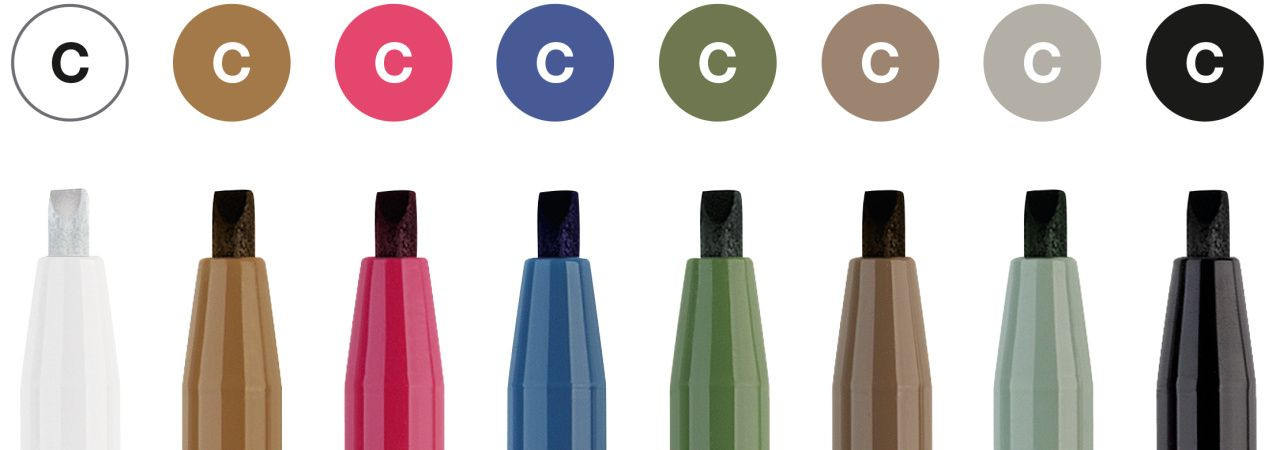 Zestaw do kaligrafii Pitt Artist Pen (8szt) w etui 167508FC